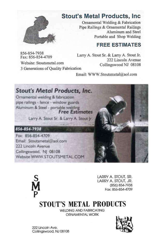 Stout’s Metal Products, Inc.