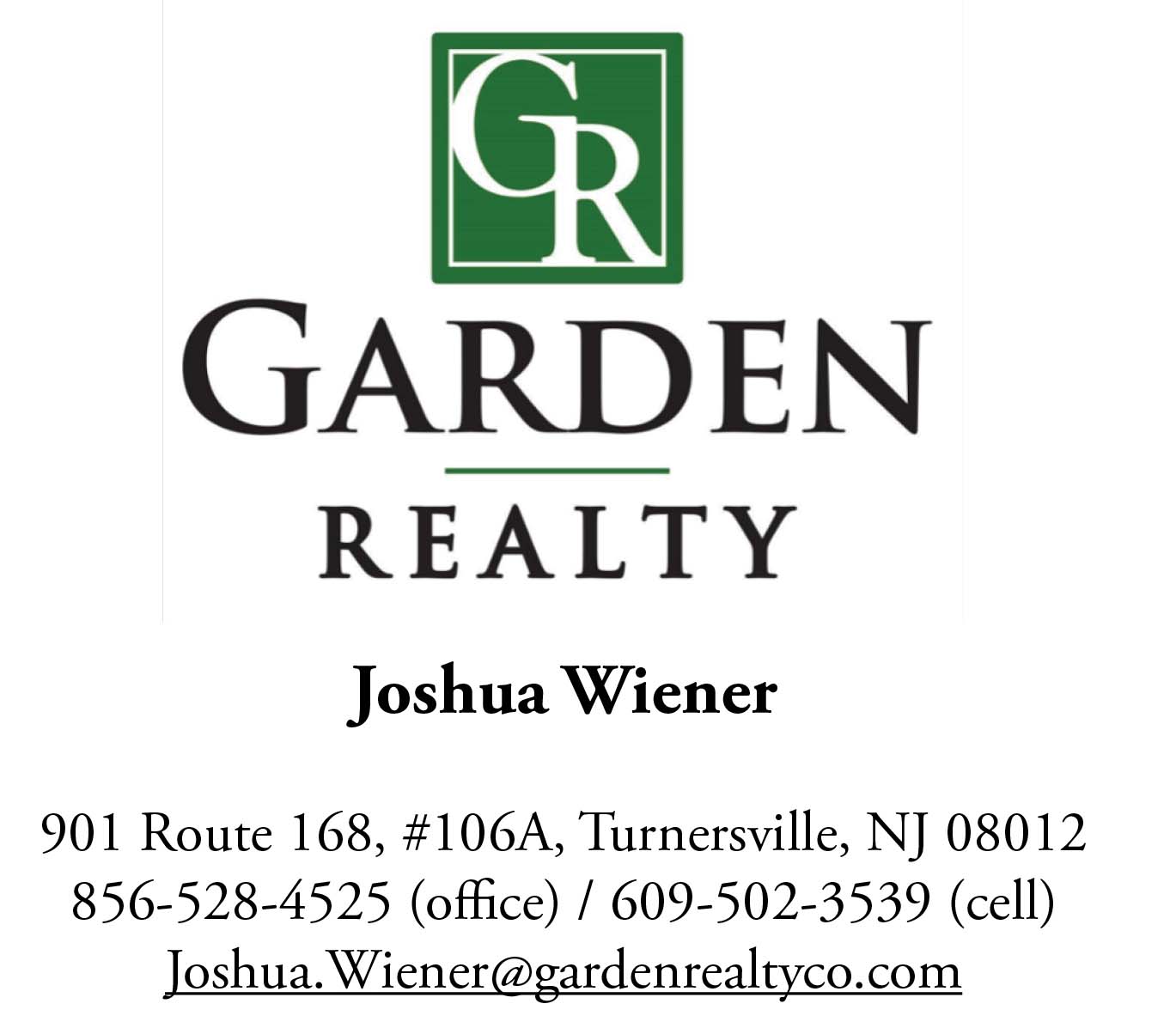 garden realty