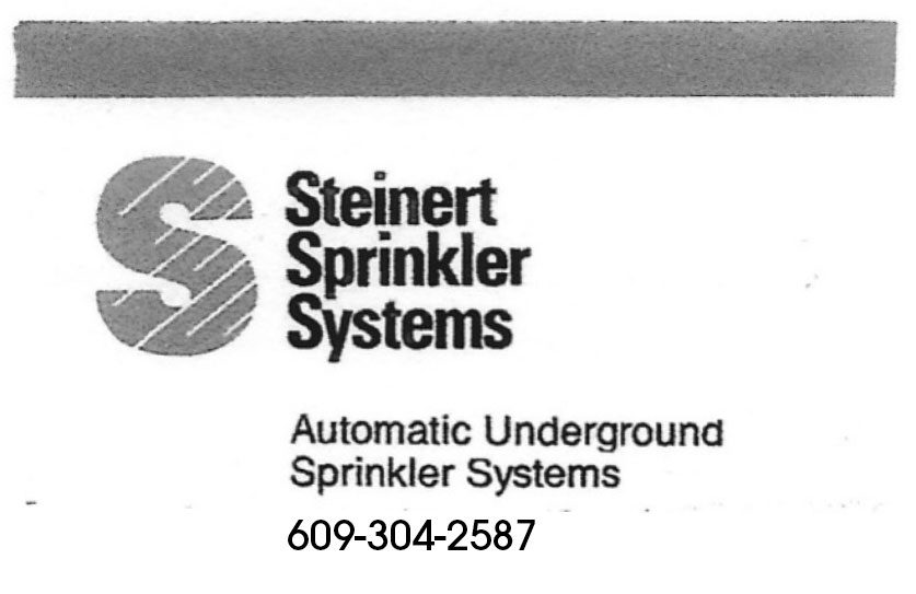 Steinert Sprinkler Systems