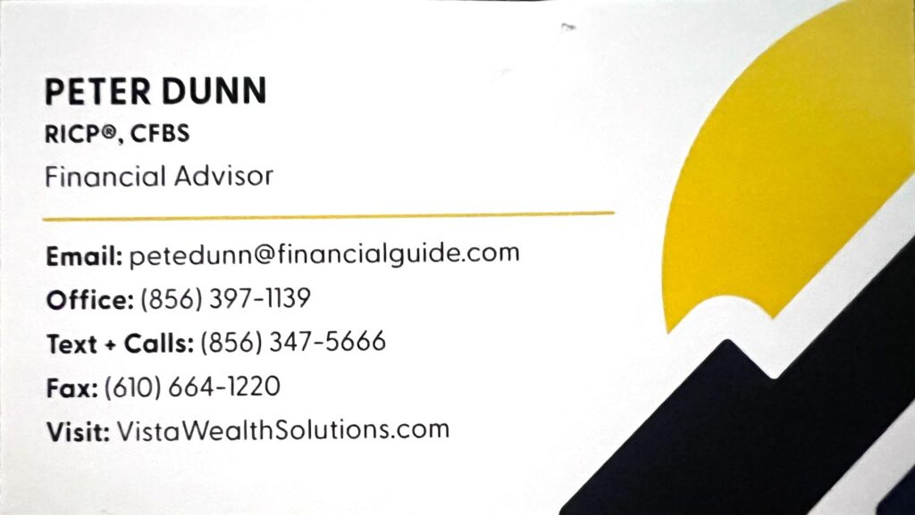 Vista Wealth Solutions – Pete Dunn